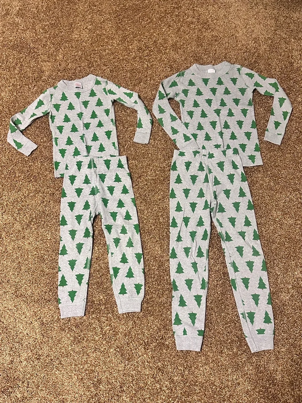 Hanna Andersson Christmas Tree Pajamas Sibling Set